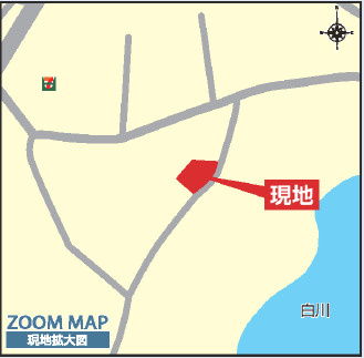 ブルーミングガーデン／北区龍田7丁目／2号棟の地図