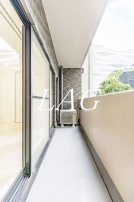 【バルコニー】 | パークウェル麻布十番 | バルコニーです。