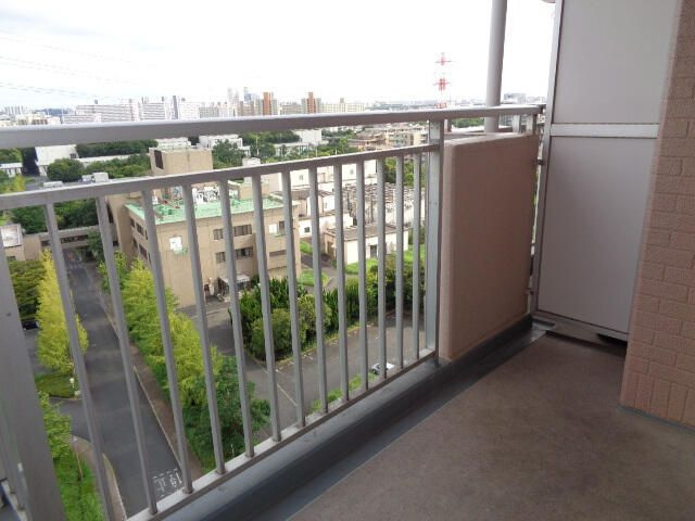 市川市福栄３丁目の賃貸マンションのバルコニー