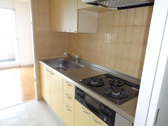 市川市福栄３丁目の賃貸マンションのキッチン