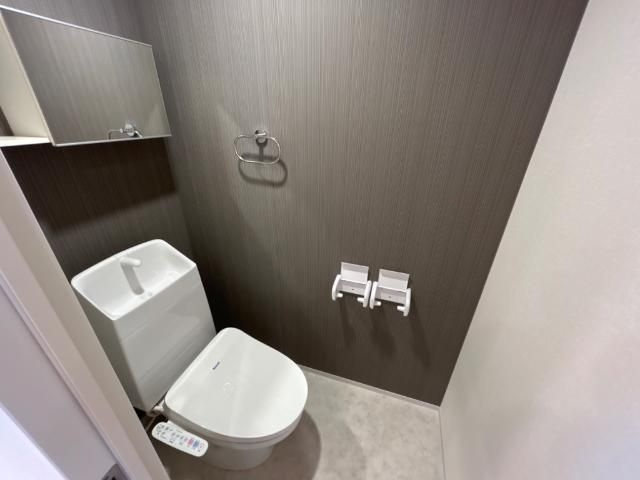 福岡市西区田尻１丁目のアパートのトイレ