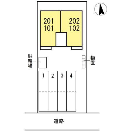 コリーヌの区画図