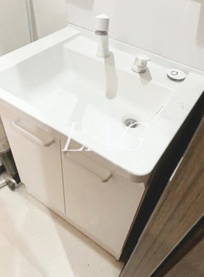 【洗面所】 | 森荘 | 洗面台です。