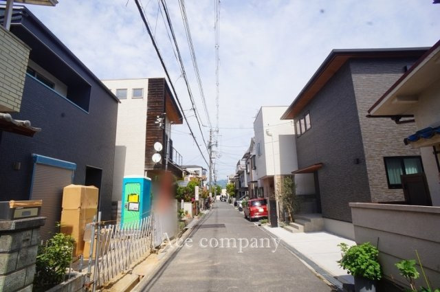 【前面道路含む現地写真】 | 八尾市天王寺屋5丁目 | 【前面道路：幅員4ｍ】