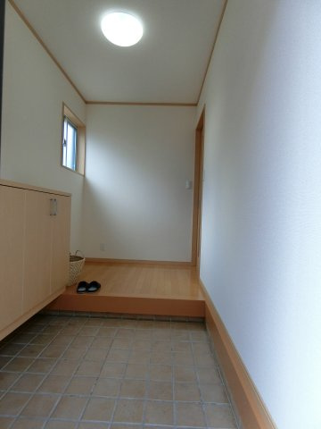 皆生温泉2丁目戸建の玄関