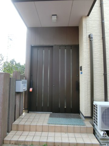 皆生温泉2丁目戸建の玄関