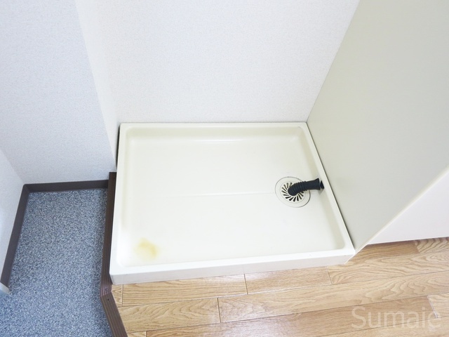 芝ハイツの設備|室内洗濯置き場です！