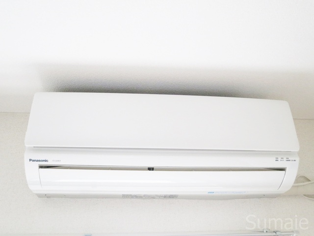 芝ハイツの内装|エアコン完備！！