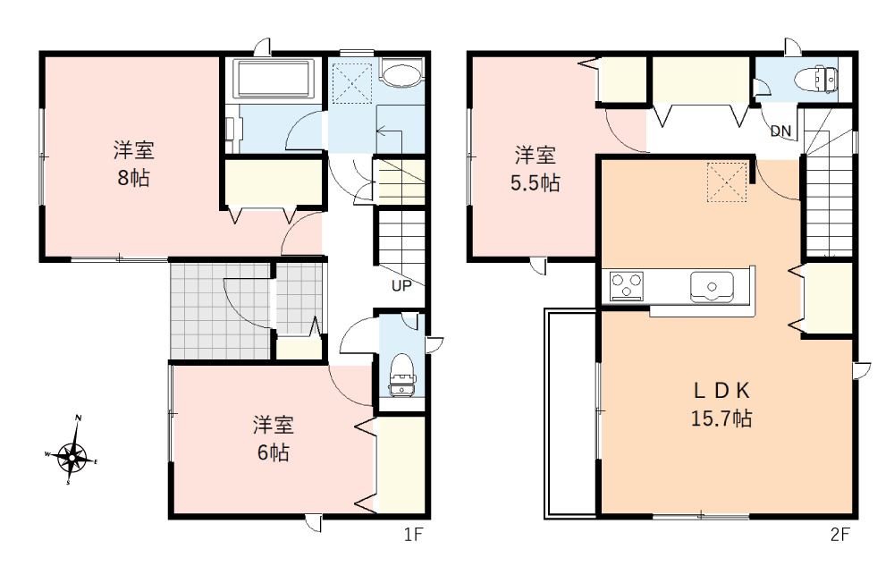 新座市大和田５丁目の新築一戸建