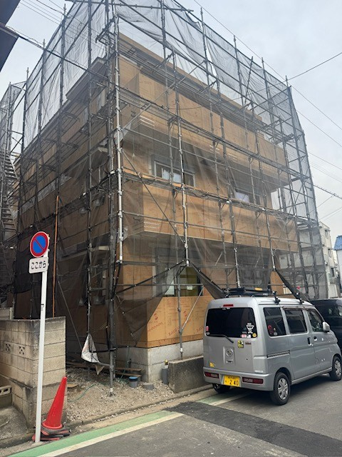 （仮称）神奈川区大口仲町新築計画の外観