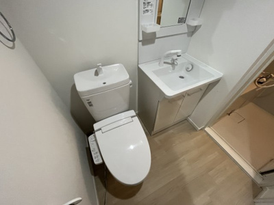 【トイレ】 | D-STYLE東武練馬 | 落ち着いた色調のトイレです