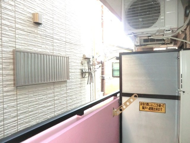ルペール浦和のバルコニー