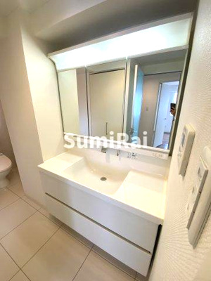 【洗面所】 |  ポコアポコ三宮ハイタワー