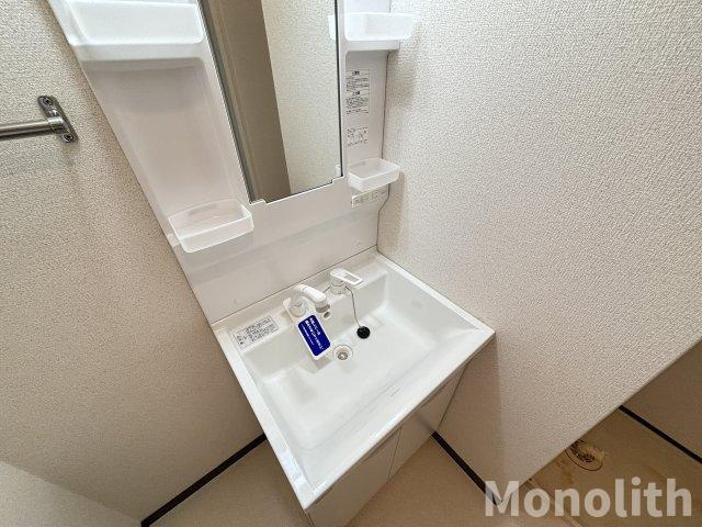 グランドール岸和田の洗面所
