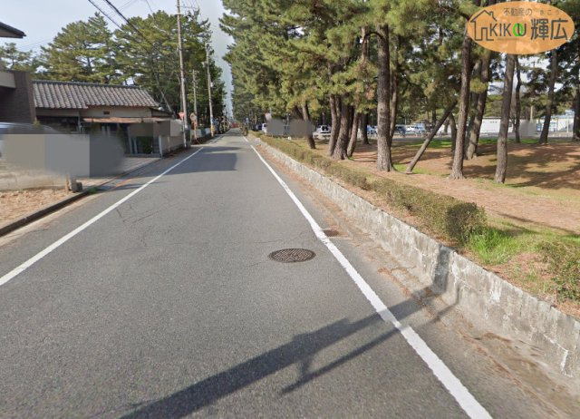 【前面道路含む現地写真】 | 加古川市別府町新野辺　新築