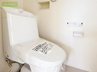 【トイレ】 | リネン庫　WIC×2　パントリー 水廻り集中型　三山5　2号棟 | 施工例