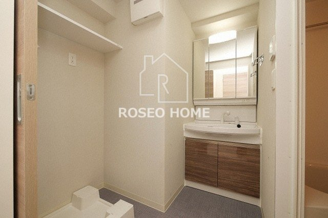 ローズコーポ堺筋本町の洗面所