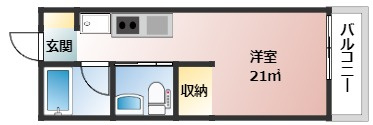 Dio PONTAの間取り
