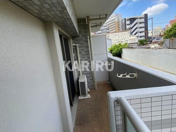 エスリード桜ノ宮レジデンスのバルコニー