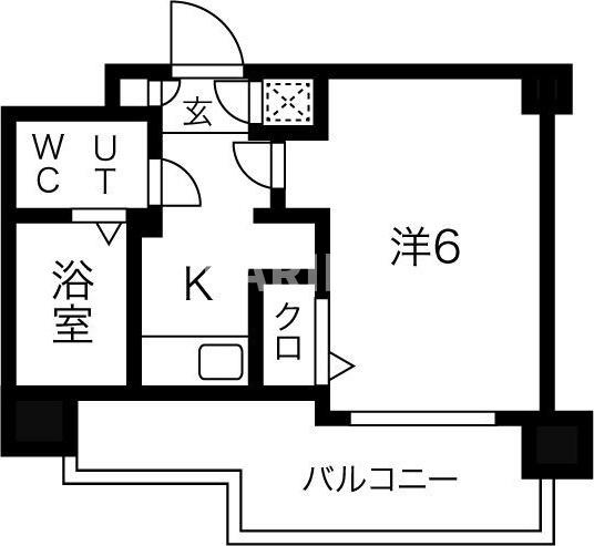 エスリード桜ノ宮レジデンスの間取り