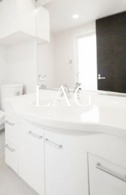 【洗面所】 | レガーロ新橋 | 洗面台です。