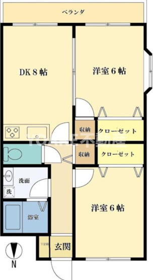 【間取り】 | ヴェル・ドミール