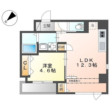 【間取り】 | ポルト洗足池 | 間取図