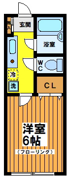 コーポグリーンの間取り