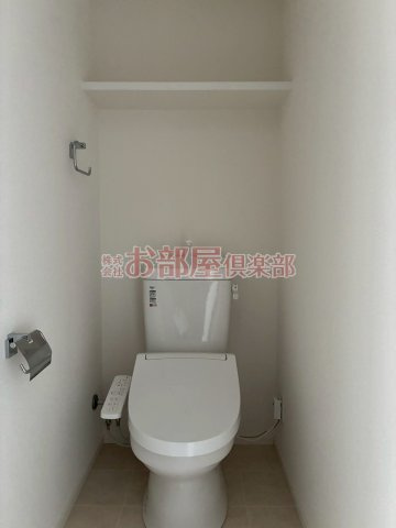 グランフォーレ久留米駅プレミアのトイレ|※現況優先
シンプルで使いやすいトイレです