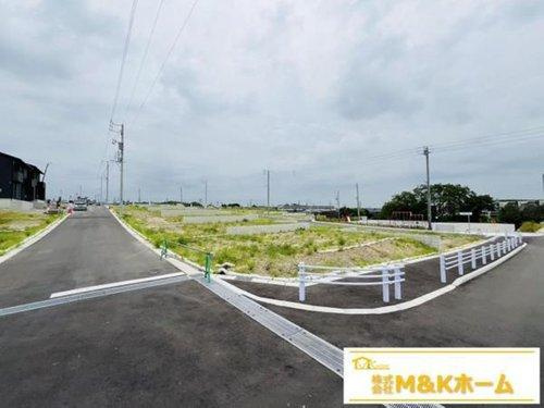 知多市日長字辰新田　全8区画　115号地の前面道路含む現地写真|R7.8.10撮影　現地写真