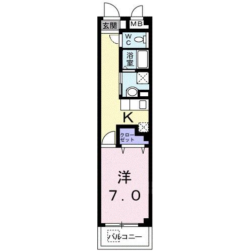 メープル神戸住吉の間取り
