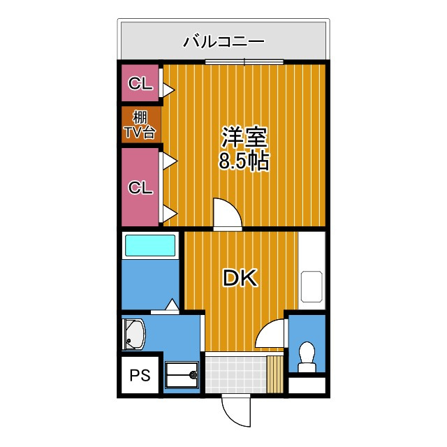 ボワリジェールOKAの間取り