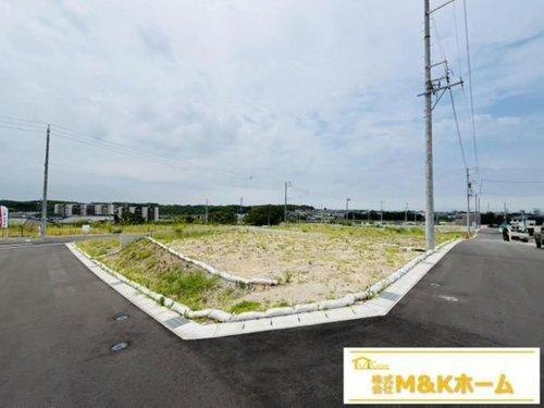 知多市日長字辰新田　全8区画　114号地の前面道路含む現地写真|R7.8.10撮影　現地写真