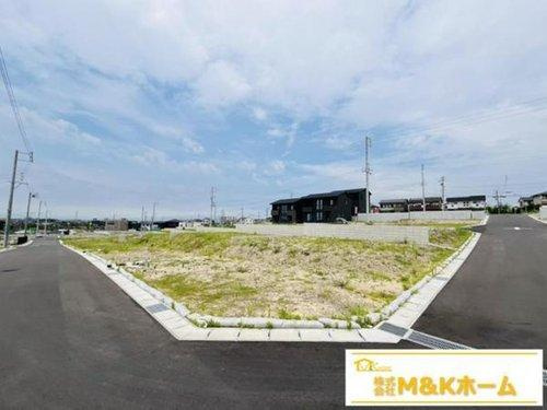 知多市日長字辰新田　全8区画　114号地の前面道路含む現地写真|R7.8.10撮影　現地写真