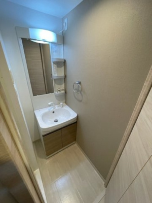 【洗面所】 | Rainbow Court南堀江 仲介手数料無料