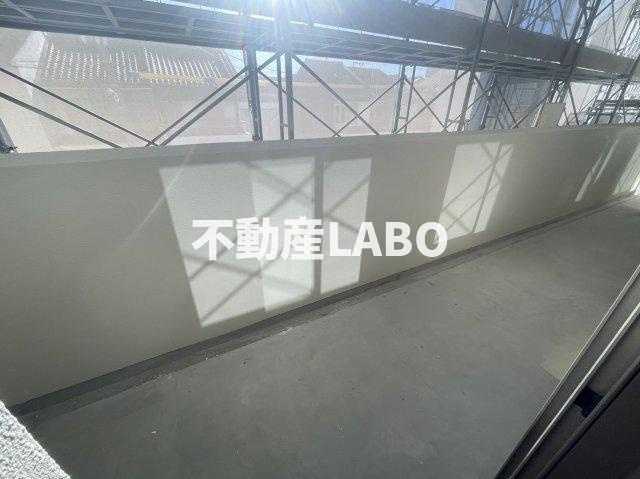 ベルンガーデン林寺のバルコニー