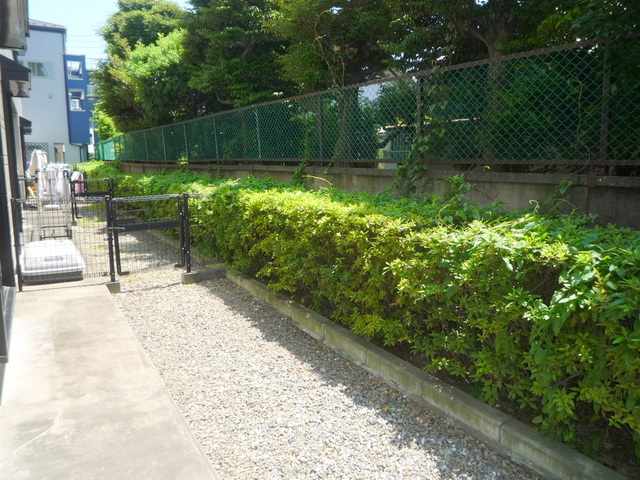 メゾン・グラッセお花茶屋の展望|★1階ならではの嬉しい専用庭★