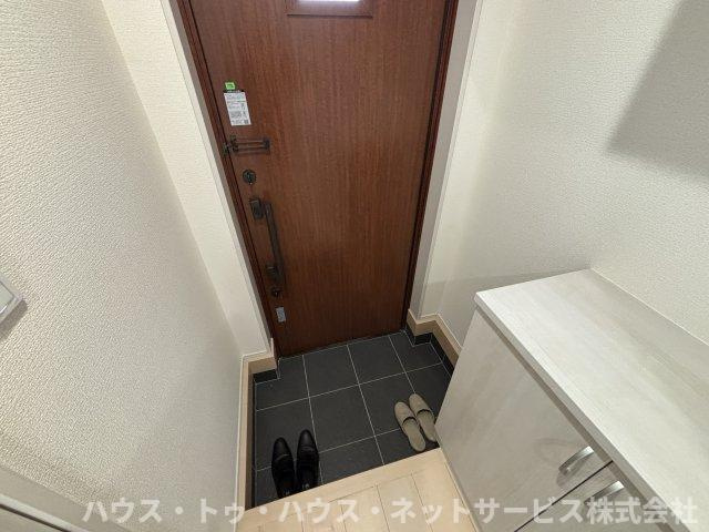 リーブルファイン柏高田の玄関