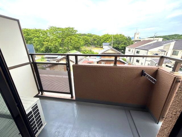 トレイズⅢのバルコニー
