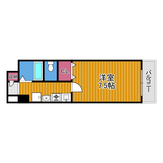 トレイズⅢの間取り