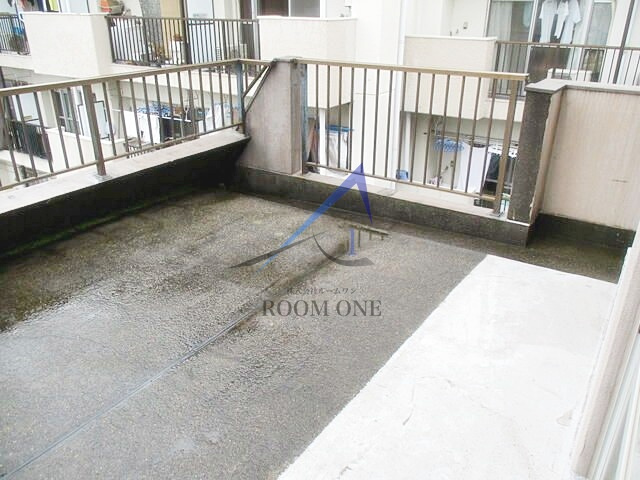 斉国第二コーポのバルコニー|バルコニーです。