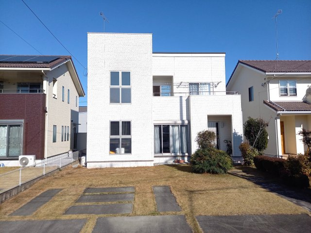 壬生町安塚中古戸建の外観|おしゃれな外観です