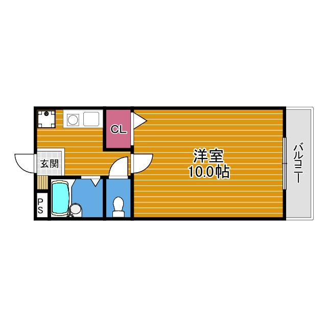暁21・うえきⅠ号館の間取り