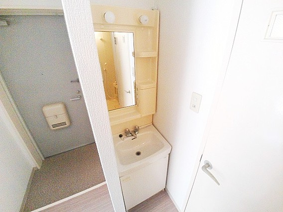 グリーンアートの洗面所