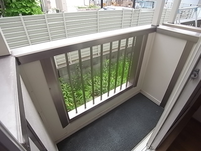 ドマーニ六甲のバルコニー