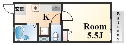 ドマーニ六甲の間取り