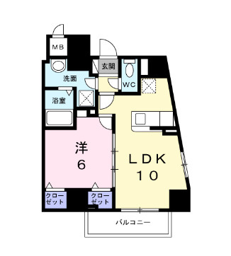 プラザ・デル・ソルの間取り