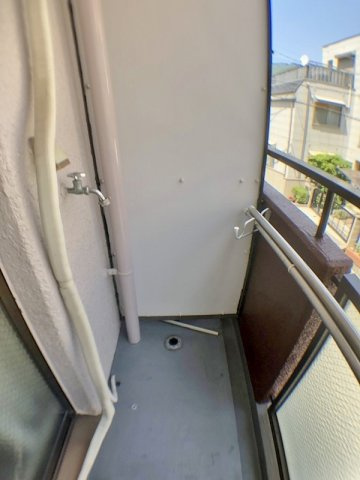 六甲アサヒのバルコニー