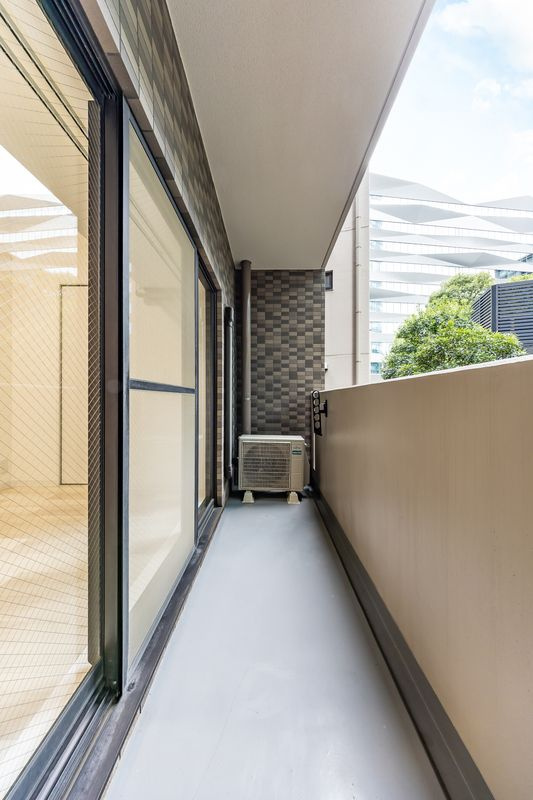 パークウェル麻布十番のバルコニー