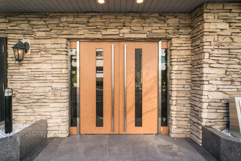 パークウェル麻布十番のエントランス